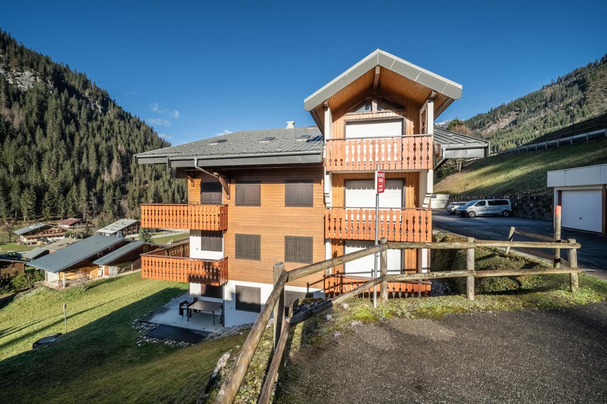 Appartement T3 Châtel Exterior photo